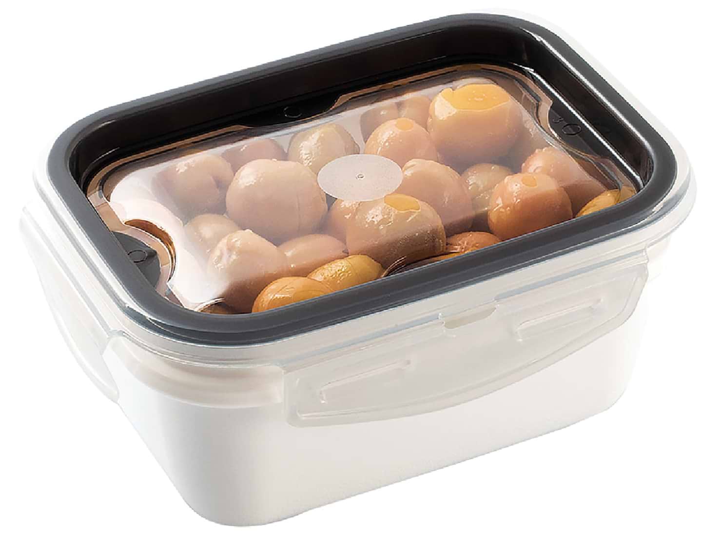 Емкость для хранения UCSAN PLASTIC LOCK & FIT 0,45л White (36307)