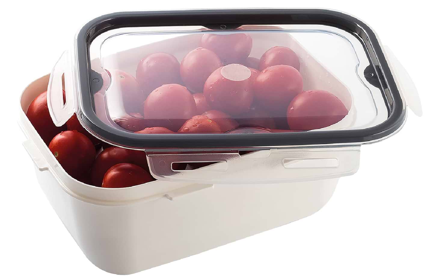 Ємність для зберігання UCSAN PLASTIC LOCK & FIT 2л White (36505)