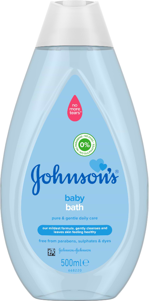 Пена для ванны детская Johnson’s Baby 500 мл (3574669908528)