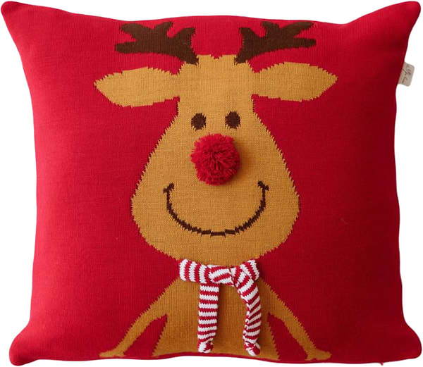 Фото - Наволочка Прованс Олень с шарфом 45х45 см (042330) Фото - Наволочка Прованс Олень с шарфом 45х45 см (042330)