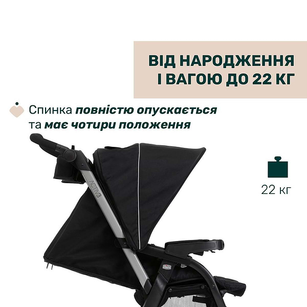 Фото - Коляска универсальная 2 в 1 Chicco Activ3 цв. 31 (87154.31.01)