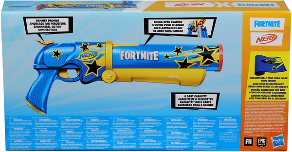 Фото - Бластер багатозарядний Hasbro NERF Fortnite (F8947)