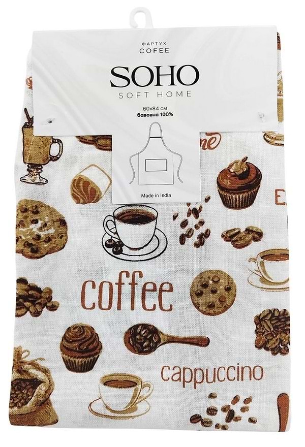 Фото - Фартук SOHO 60х84 см Cofee (BS 54420)