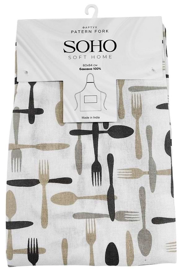 Фото - Фартук SOHO 60х84 см Patern Fork (BS 54419)
