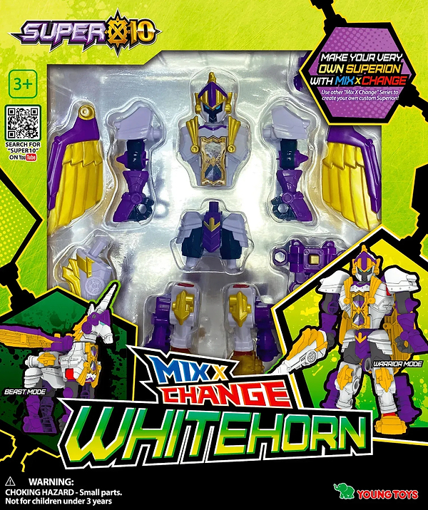 Фото - Робот-трансформер SUPER10 MIX Вайтхорн (314068)