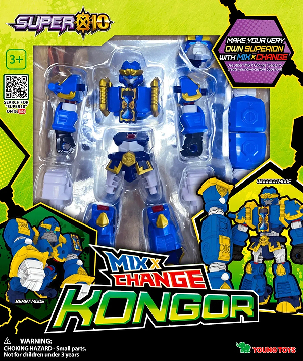 Фото - Робот-трансформер SUPER10 MIX Конгор (314066)