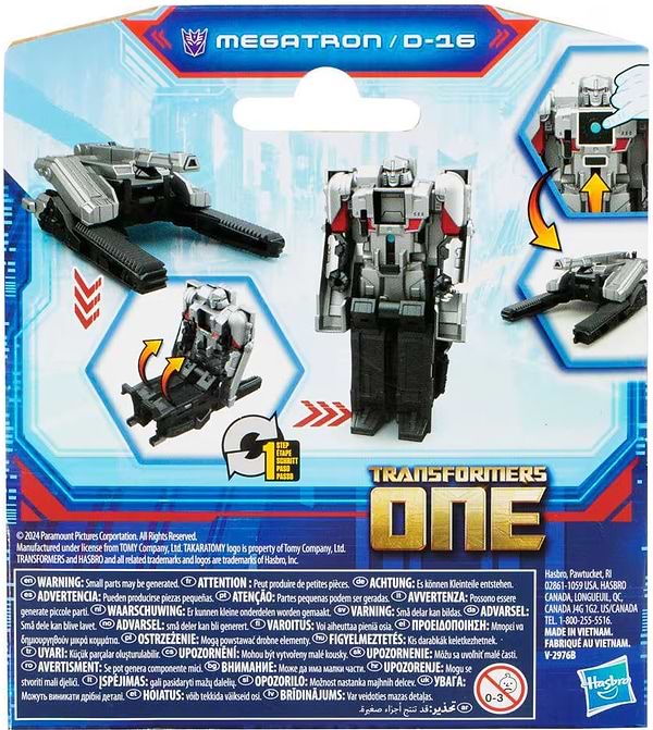 Фото - Робот-трансформер Hasbro One Cog Changers Трансформери: Нове покоління MEGATRON (F9202_F9386)