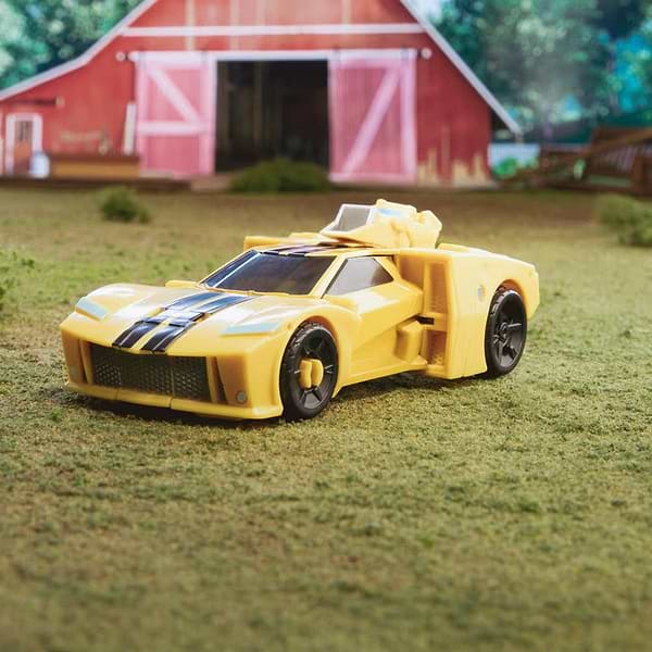 Фото - Машинка-трансформер Hasbro Терран Делюкс серии Трансформеры: Новая искра TRA EARTHSPARK DELUXE BUMBLEBEE (F6231_F6732)