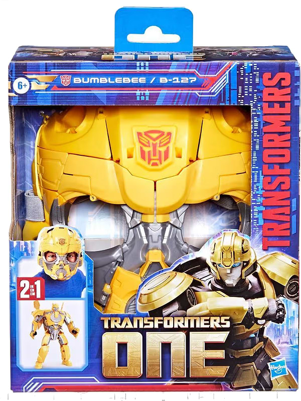 Фото - Маска карнавальна Hasbro трансформер Бамблбі Трансформери: Нове покоління (F9181)