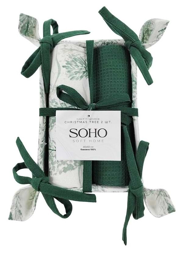 Фото - Набор полотенец SOHO 40х60 см Christmas tree хлеб. 2 шт. (BS 45523/1)