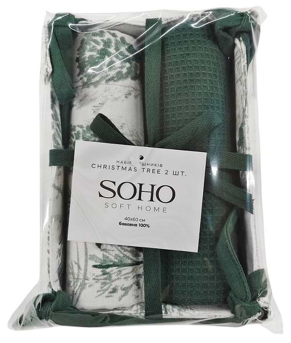 Фото - Набор полотенец SOHO 40х60 см Christmas tree хлеб. 2 шт. (BS 45523/1)