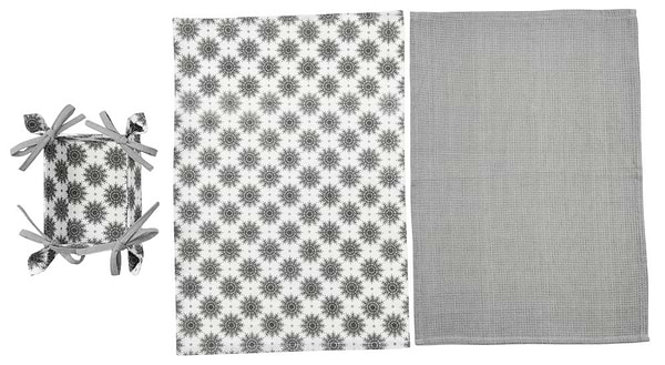 Фото - Набор полотенец SOHO 40х60 см Snow Grey хлеб. 2 шт. (BS 45561/1)