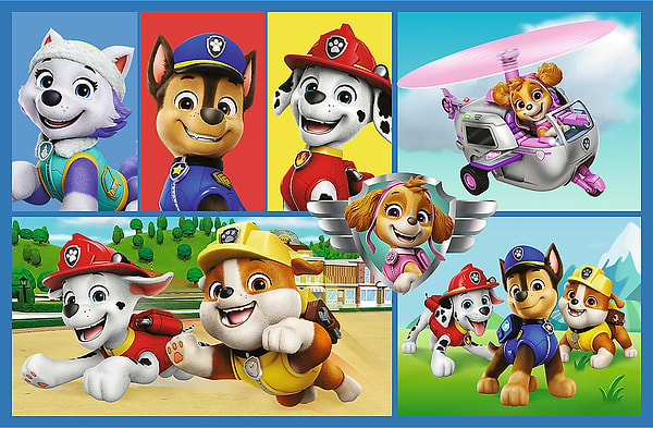 Фото - Пазлы (3-4 года) Trefl 2x70 Paw Patrol Правила патруля (44417)