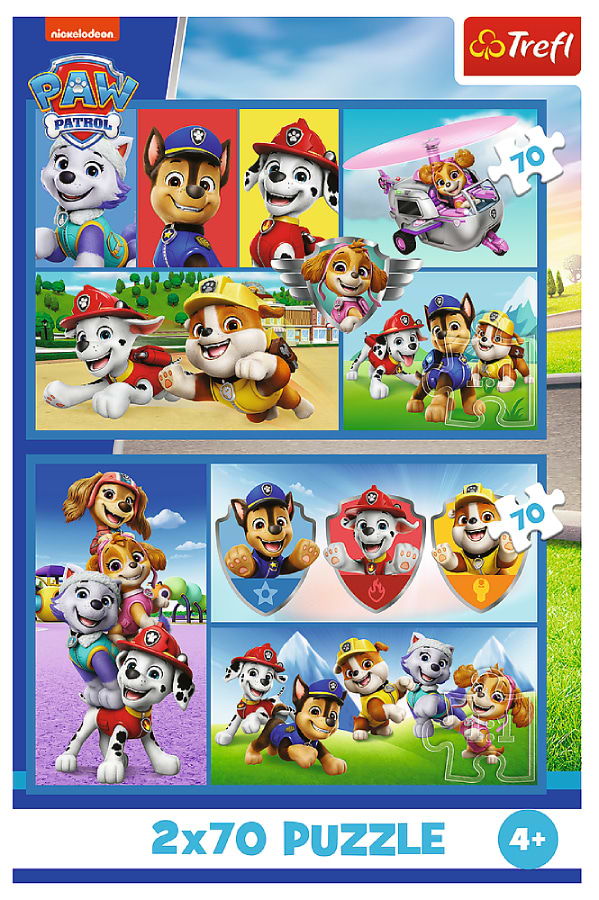 Фото - Пазлы (3-4 года) Trefl 2x70 Paw Patrol Правила патруля (44417)