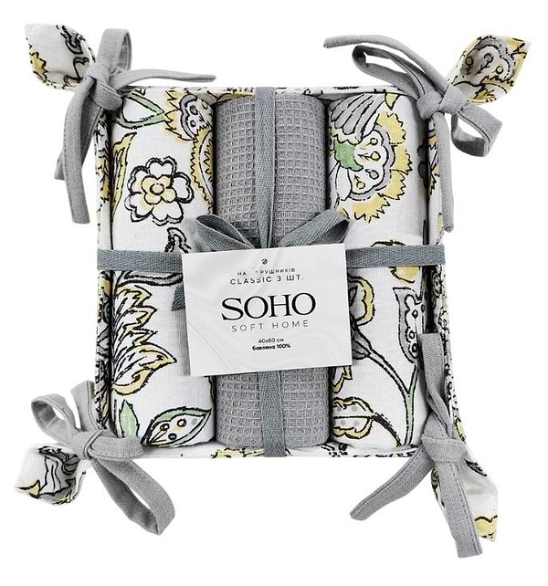 Фото - Набор полотенец SOHO 40х60 см Classic хлеб. 3 шт. (BS 45565H/1)