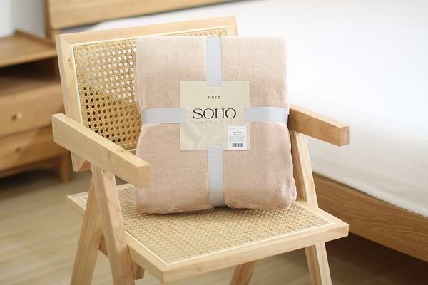 Фото - Плед евро SOHO 200х220 см Pappy Champagne