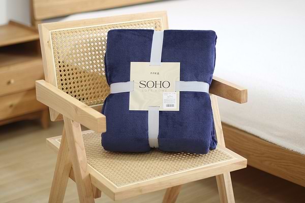 Фото - Плед евро SOHO 200х220 см Pappy Dark Blue