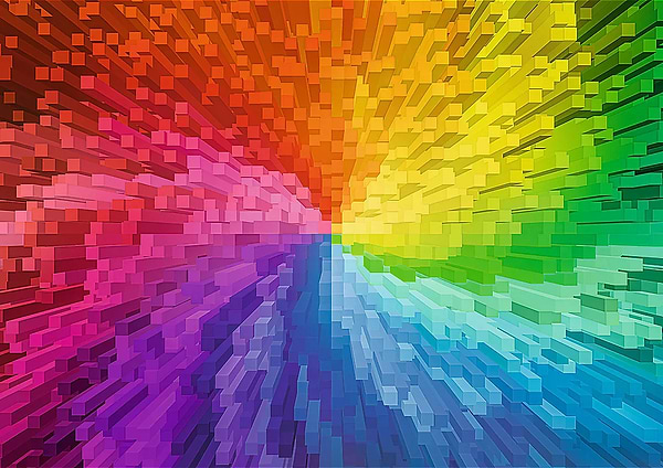 Фото - Пазли (8 +) Trefl Градієнт 1000 ел. (06664)