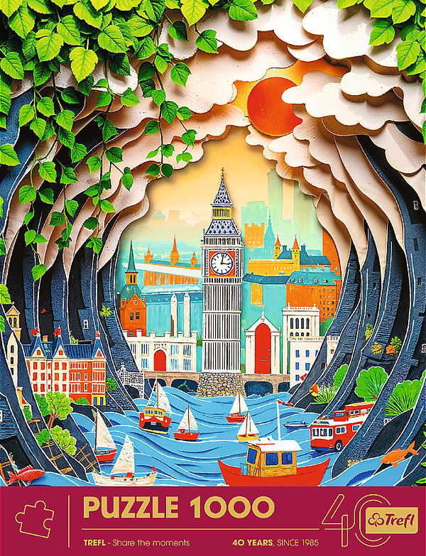 Фото - Пазлы (8+) Trefl "1000" Jubileusz Лондон (00434)