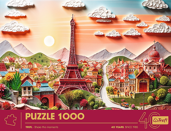 Фото - Пазлы (8+) Trefl "1000" Jubileusz Париж (00441)