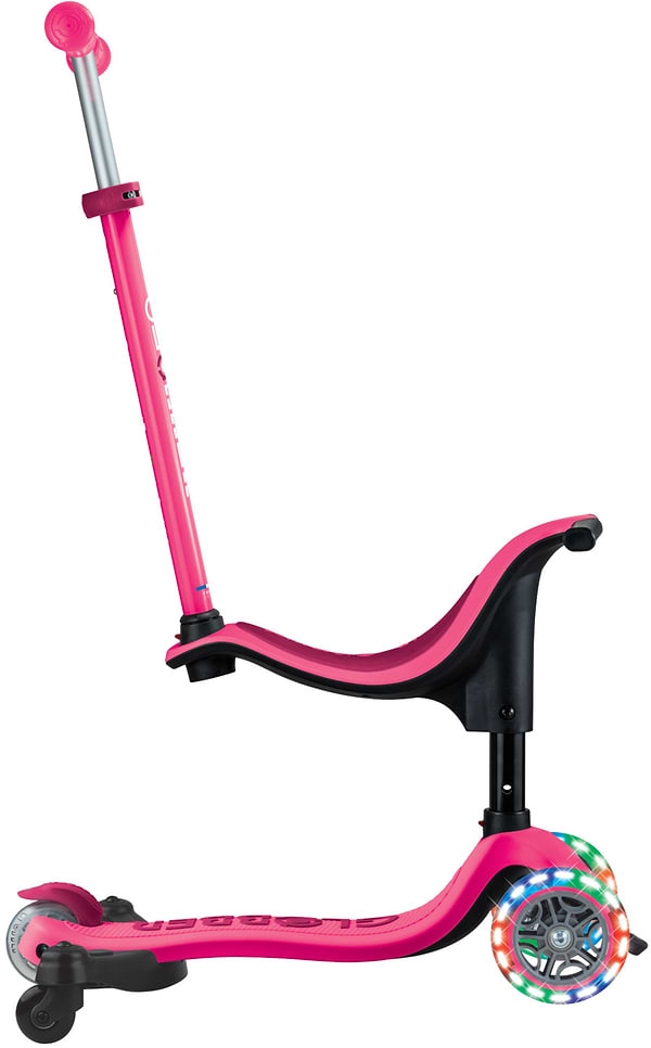 Фото - Триколісний самокат Globber GO UP SPORTY 360 Фуксія (456-610)