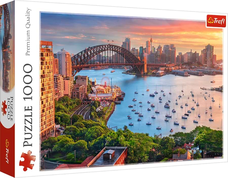 Пазли (8 +) Trefl Сідней, Австралія 1000 ел. (07432)