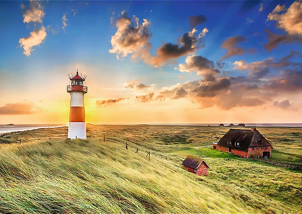 Фото - Пазлы (8+) Trefl Premium Маяк Лист-Ост, Германия 1000 эл. (08231)