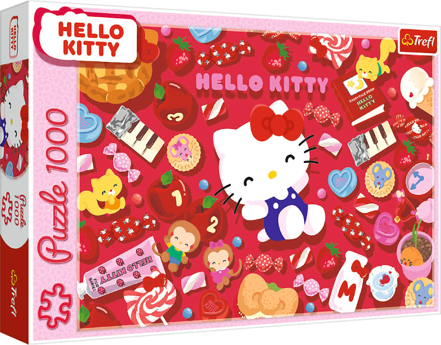 Пазли (8 +) Trefl Hello Kitty Привіт Кітті 1000 ел. (09207)