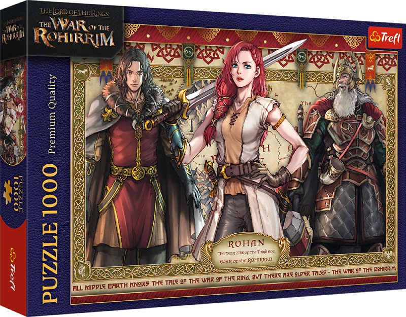 Пазлы (8+) Trefl Обладатель колец: Война Рохиррим 1000 эл. (09375)
