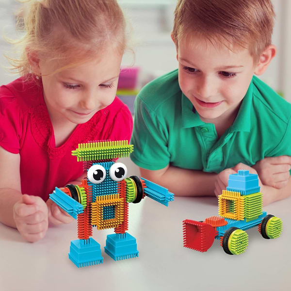 Фото - Пластиковый конструктор Picasso Tiles HEDGEHOG BUILDING BLOCKS SET 41 деталь (27384)