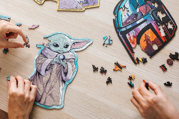 Фото - Пазлы (5-7 лет) Trefl Wooden Star Wars Грог 160 эл. (01857)