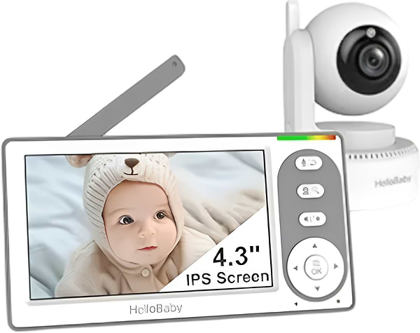 Фото - Відеоняня HELLOBABY 4.3 (HS083779)