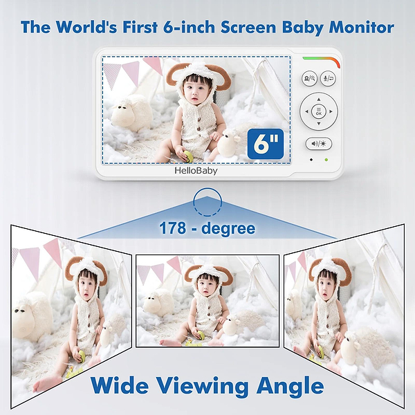 Фото - Відеоняня HELLOBABY 6 (HS083762)