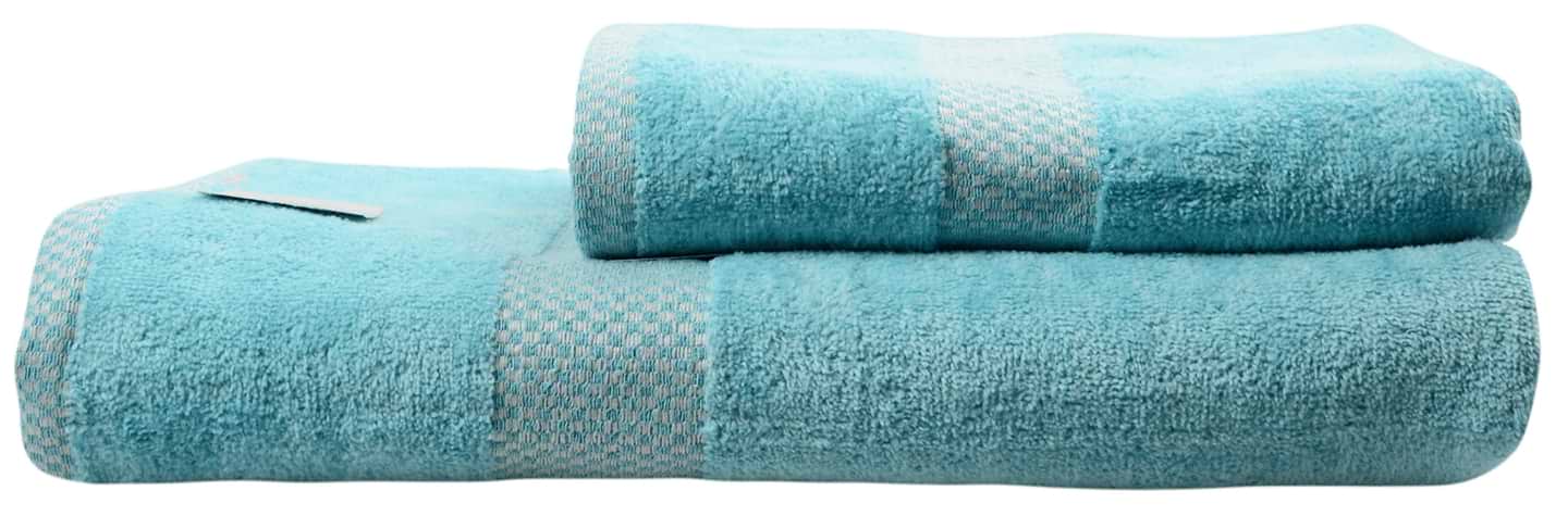 Набор полотенец SOHO 50х90+70х140 см хлопок 100% Velur Mint - Фото 1