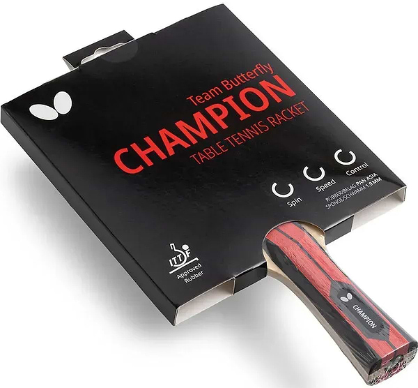 Фото - Ракетка для настільного тенісу Butterfly Champion FL (6256800002)