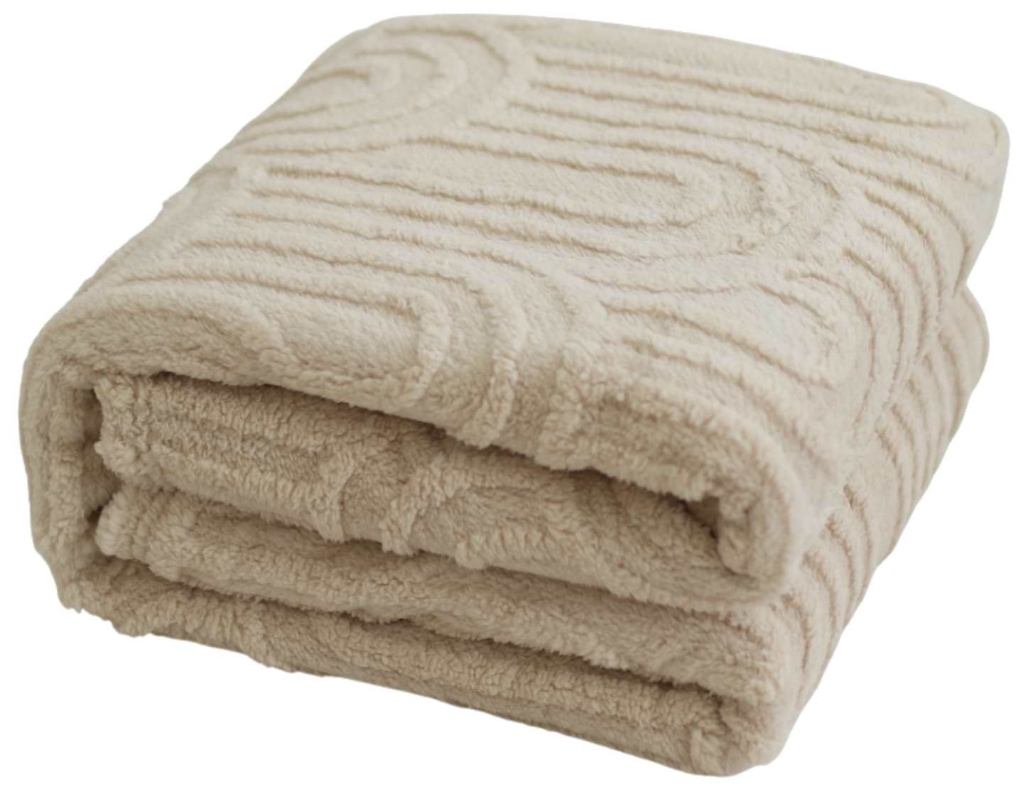 Купити Плед полуторний SOHO 150х200 см Rainbow Cream - Фото 1 Плед полуторний SOHO 150х200 см Rainbow Cream - Фото 1