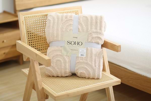 Фото - Плед полуторний SOHO 150х200 см Rainbow Cream