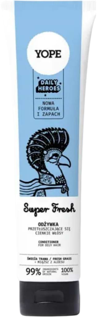 Бальзам для волос Yope DAILY HEROES FRESH CONDITIONER FRESH GRASS 170 мл (5900168900004)