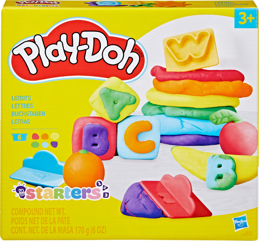 Наборы для лепки Hasbro Основы E8532 Play-Doh FUNDAMENTALS LETTERS (E8530_E8532) - Фото 1