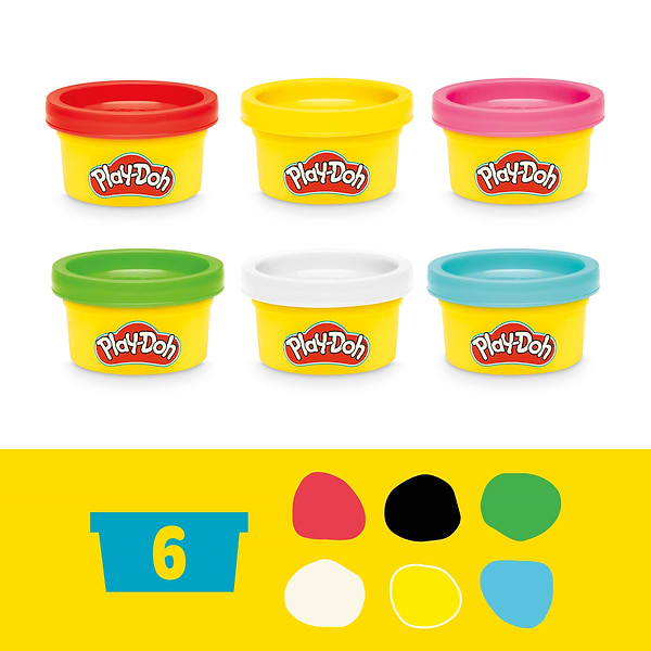 Фото - Набори для ліплення Hasbro Основи E8535 Play-Doh FUNDAMENTALS ANIMALS (E8530_E8535)