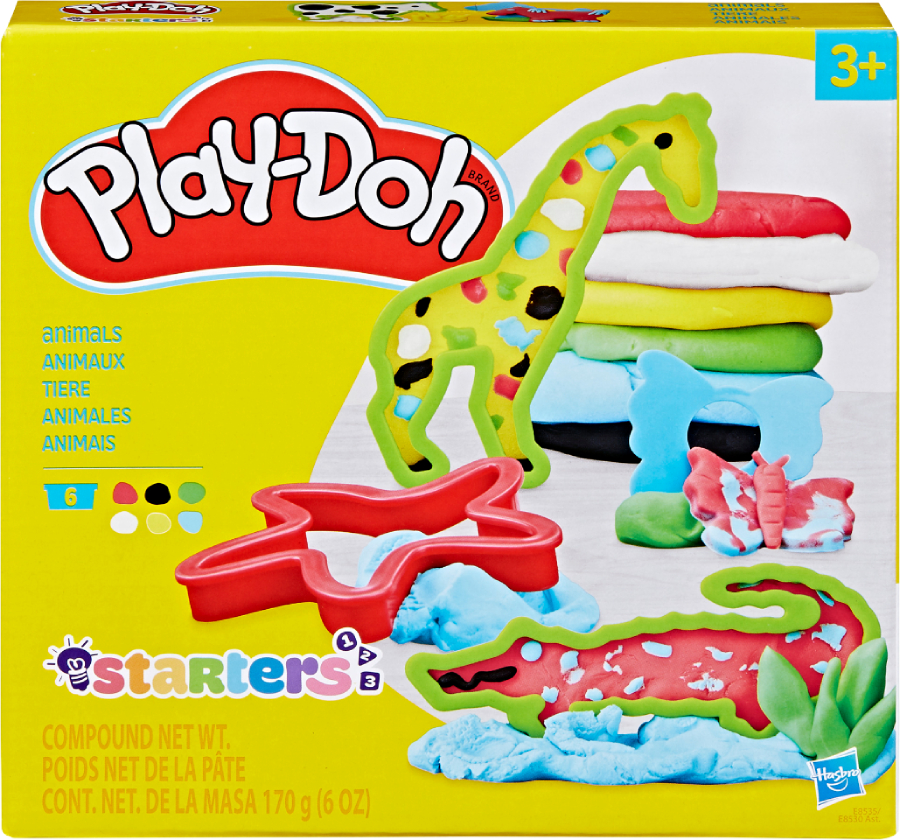 Купити Набори для ліплення Hasbro Основи E8535 Play-Doh FUNDAMENTALS ANIMALS (E8530_E8535) - Фото 1 Набори для ліплення Hasbro Основи E8535 Play-Doh FUNDAMENTALS ANIMALS (E8530_E8535) - Фото 1