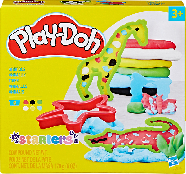 Фото - Набори для ліплення Hasbro Основи E8535 Play-Doh FUNDAMENTALS ANIMALS (E8530_E8535)