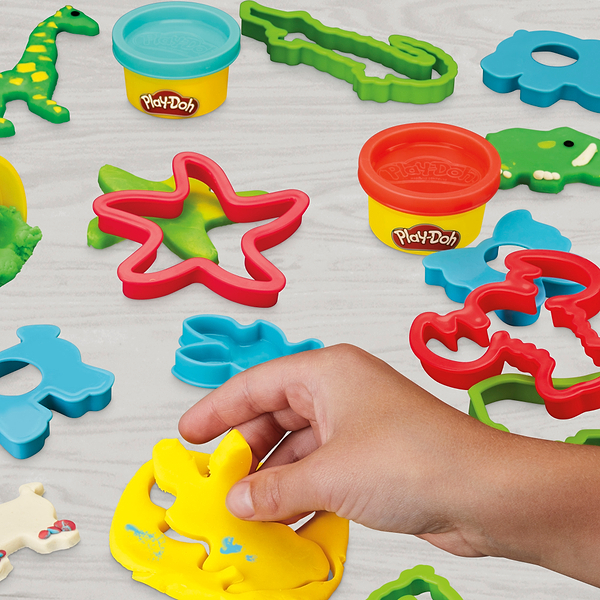 Фото - Набори для ліплення Hasbro Основи E8535 Play-Doh FUNDAMENTALS ANIMALS (E8530_E8535)