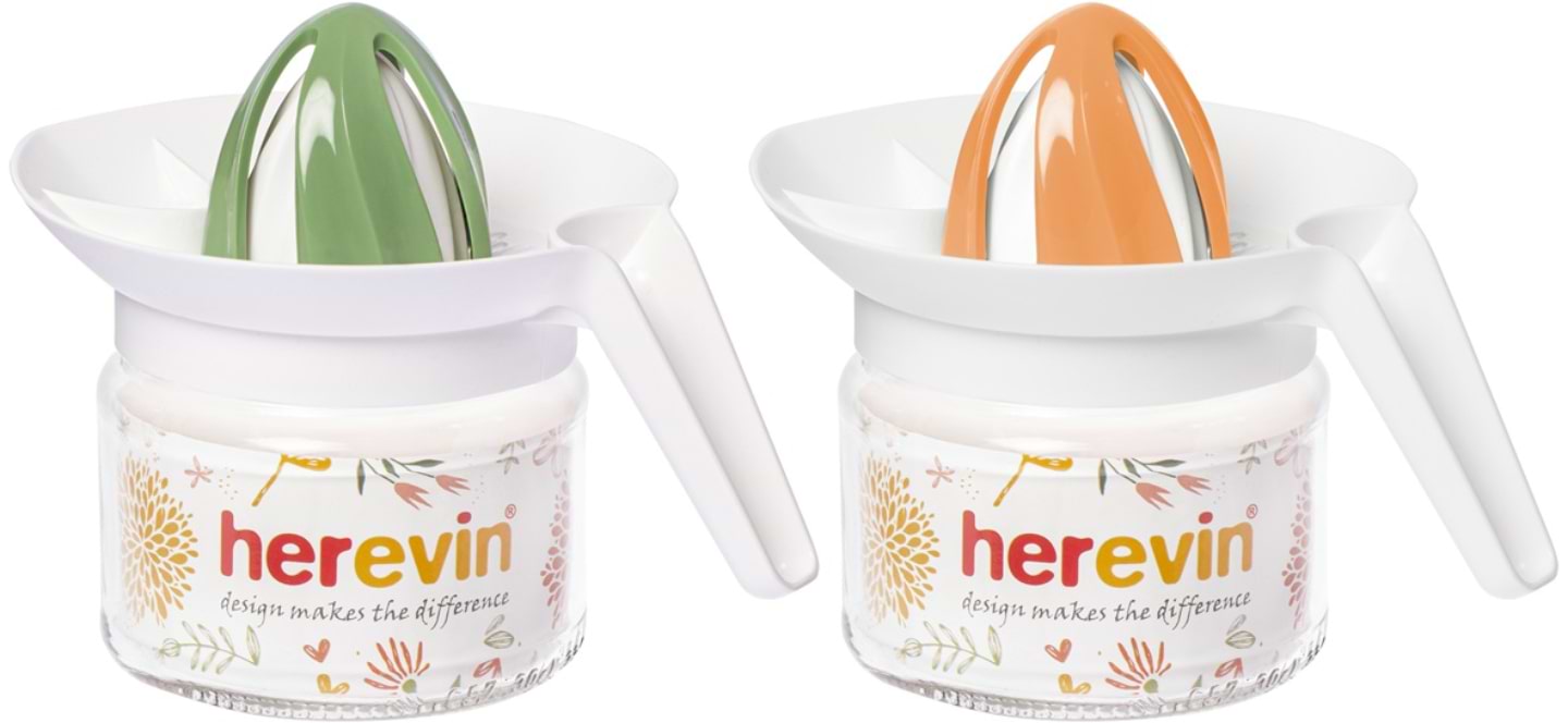 Цитрус-прес механічний Herevin Peach-Green MIX 0.3 л (131421-150) - Фото 1