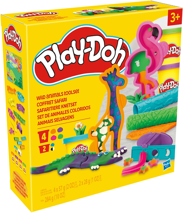 Фото - Наборы для лепки Hasbro Сафари (F7213)