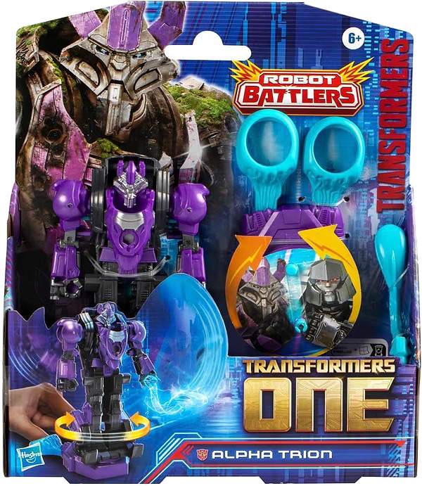 Фото - Робот-трансформер Hasbro Robot Battlers Трансформери: Нове покоління Alpha Trion (F9203_F9391)