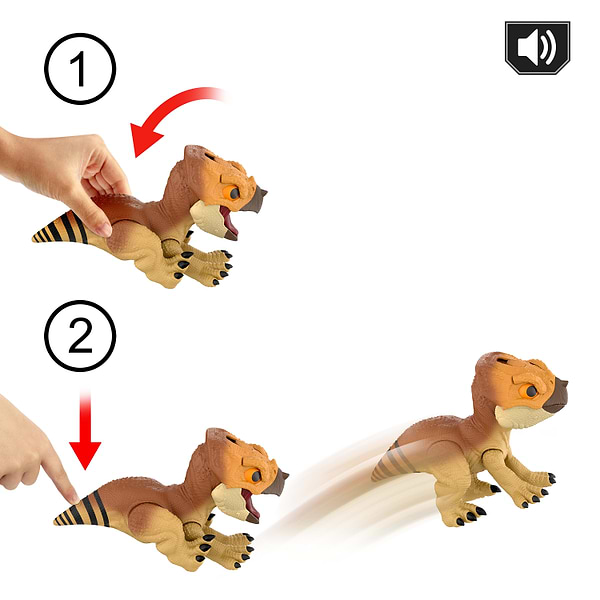 Фото - Интерактивная фигурка Jurassic World Детеныш (JGC01)