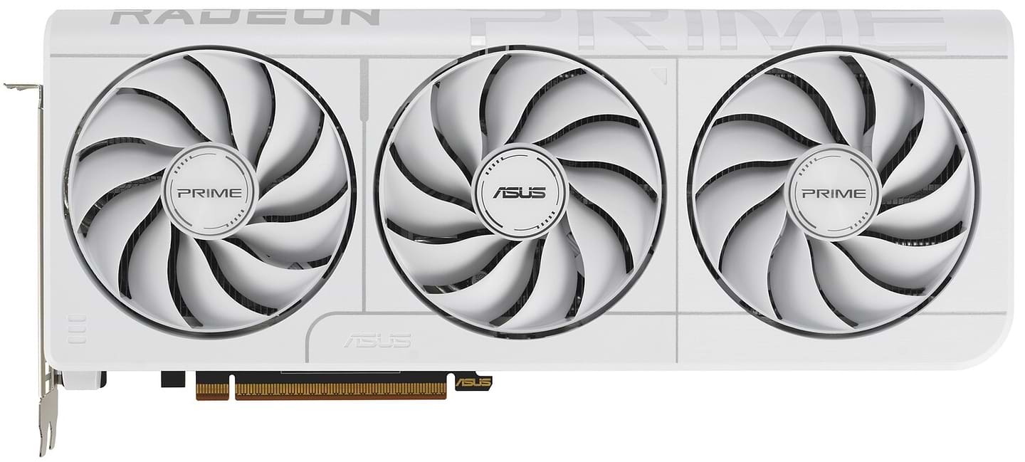 Видеокарта Asus NVIDIA PRIME-RX9070XT-O16G-WHITE