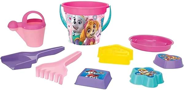Фото - Набір для гри в пісочниці Wader 9 ел. "Щенячий патруль" рожевий, Paw Patrol (81535) Фото - Набір для гри в пісочниці Wader 9 ел. "Щенячий патруль" рожевий, Paw Patrol (81535)