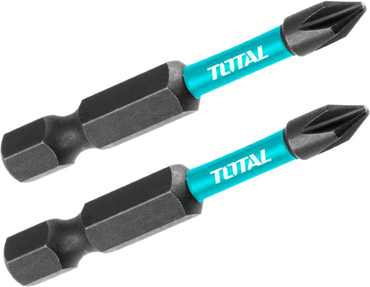 Біта для викрутки Total PH1 50 мм 2 шт. (TACIM71PH150)